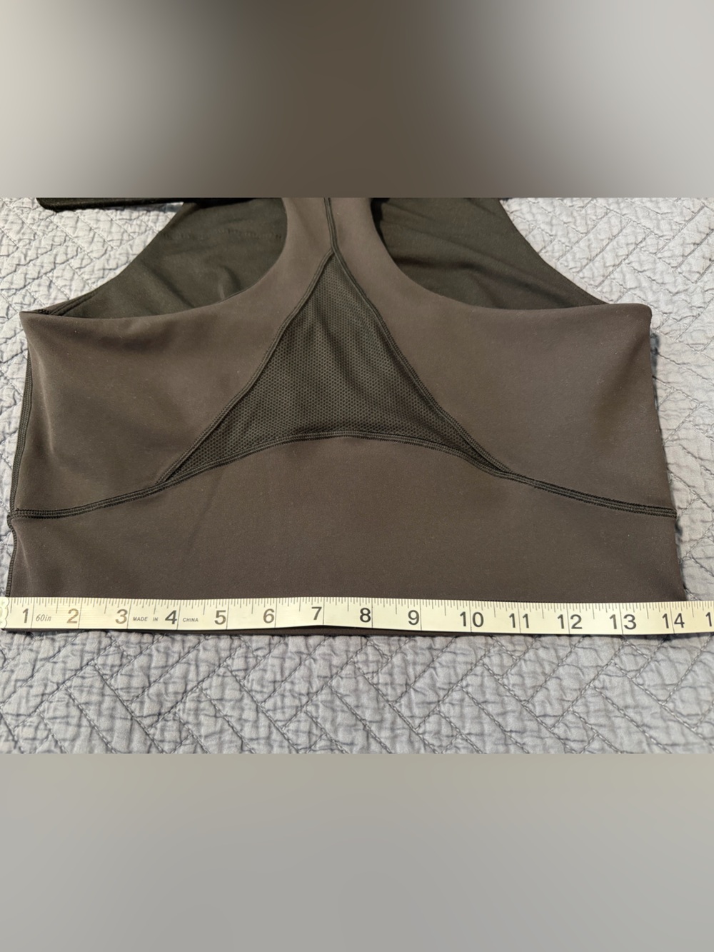 Lululemon Everlux Mesh Cropped Tank Size 8 - Picture 11 of 16